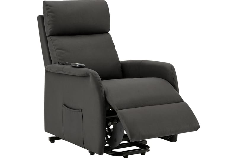 Reclinerfåtölj Abborr - Tyg/Antracit - Möbler - Fåtölj & stolar - Fåtölj - Biofåtölj & reclinerfåtölj