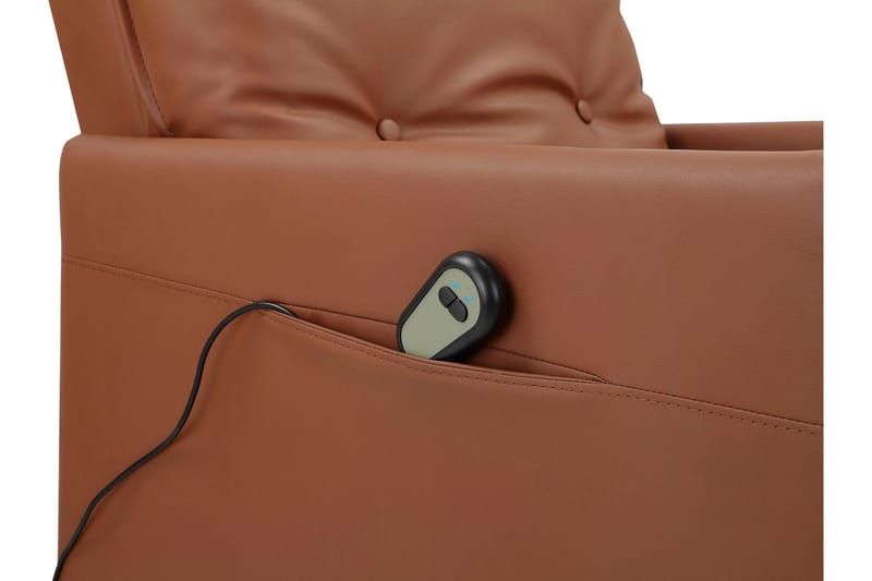 Reclinerfåtölj Ailie - Brun - Möbler - Fåtölj & stolar - Fåtölj - Biofåtölj & reclinerfåtölj