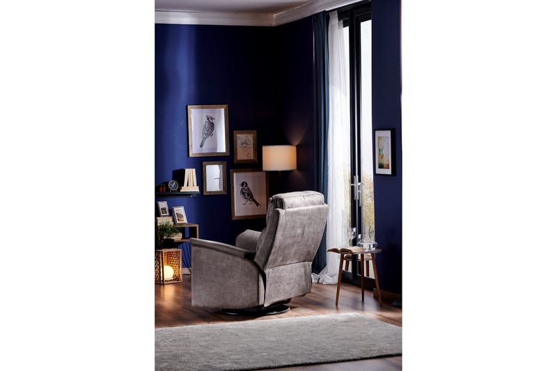 Reclinerfåtölj - Brun - Möbler - Fåtölj & stolar - Fåtölj - Biofåtölj & reclinerfåtölj