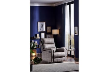 Reclinerfåtölj - Brun - Möbler - Fåtölj & stolar - Fåtölj - Biofåtölj & reclinerfåtölj