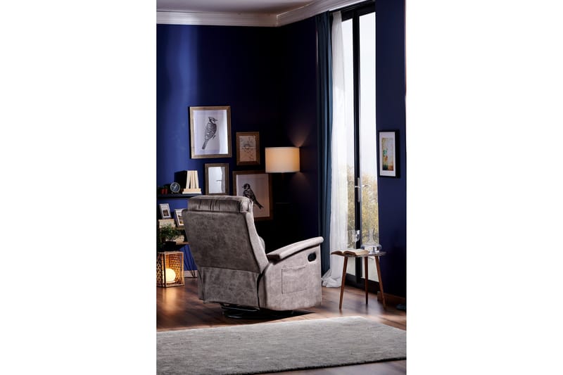 Reclinerfåtölj - Brun - Möbler - Fåtölj & stolar - Fåtölj - Biofåtölj & reclinerfåtölj