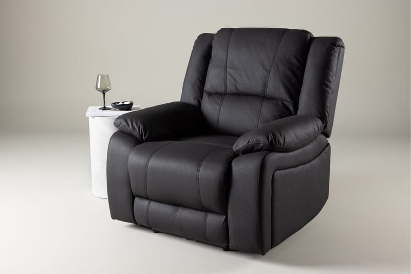 Reclinerfåtölj Comfort Living Singapore Reclinerfåtölj Svart Black - Möbler - Fåtölj & stolar - Fåtölj - Biofåtölj & reclinerfåtölj