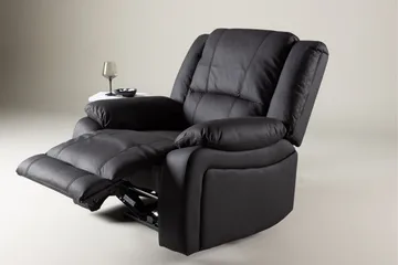 Reclinerfåtölj Comfort Living Singapore Reclinerfåtölj Svart Black - Möbler - Fåtölj & stolar - Fåtölj - Biofåtölj & reclinerfåtölj
