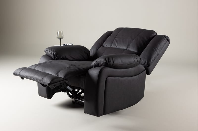 Reclinerfåtölj Comfort Living Singapore Reclinerfåtölj Svart Black - Möbler - Fåtölj & stolar - Fåtölj - Biofåtölj & reclinerfåtölj