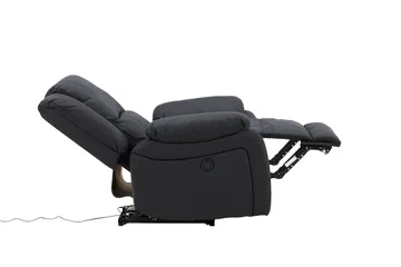 Reclinerfåtölj Comfort Living Singapore Reclinerfåtölj Svart Black - Möbler - Fåtölj & stolar - Fåtölj - Biofåtölj & reclinerfåtölj
