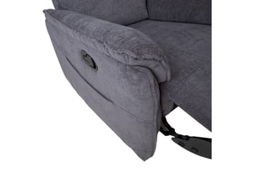 Reclinerfåtölj Gerry Grå - Möbler - Fåtölj & stolar - Fåtölj - Biofåtölj & reclinerfåtölj