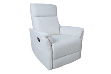 Reclinerfåtölj Gerry Vit - Möbler - Fåtölj & stolar - Fåtölj - Biofåtölj & reclinerfåtölj