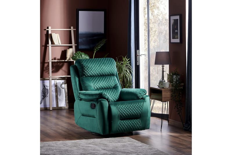 Reclinerfåtölj - Grön - Möbler - Fåtölj & stolar - Fåtölj - Biofåtölj & reclinerfåtölj