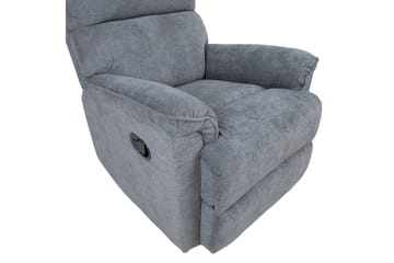 Reclinerfåtölj Gustav Grå - Möbler - Fåtölj & stolar - Fåtölj - Biofåtölj & reclinerfåtölj