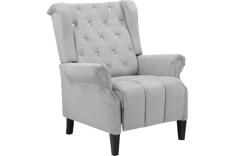 Reclinerfåtölj Junpa - Ljusgrå - Möbler - Fåtölj & stolar - Fåtölj - Biofåtölj & reclinerfåtölj