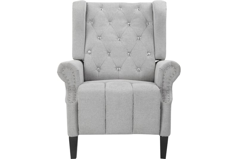 Reclinerfåtölj Junpa - Ljusgrå - Möbler - Fåtölj & stolar - Fåtölj - Biofåtölj & reclinerfåtölj