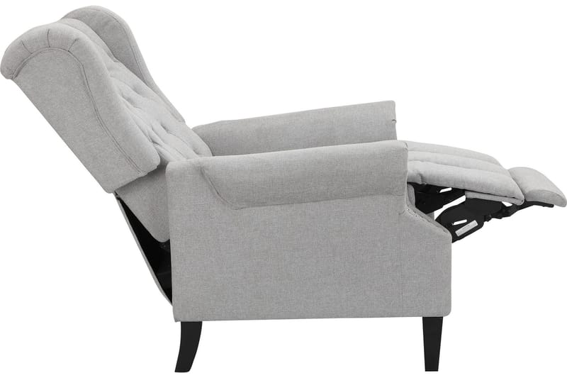 Reclinerfåtölj Junpa - Ljusgrå - Möbler - Fåtölj & stolar - Fåtölj - Biofåtölj & reclinerfåtölj