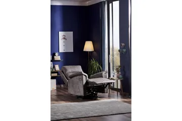 Reclinerfåtölj - Mörkbrun - Möbler - Fåtölj & stolar - Fåtölj - Biofåtölj & reclinerfåtölj