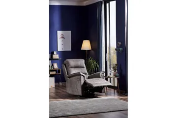 Reclinerfåtölj - Mörkbrun - Möbler - Fåtölj & stolar - Fåtölj - Biofåtölj & reclinerfåtölj