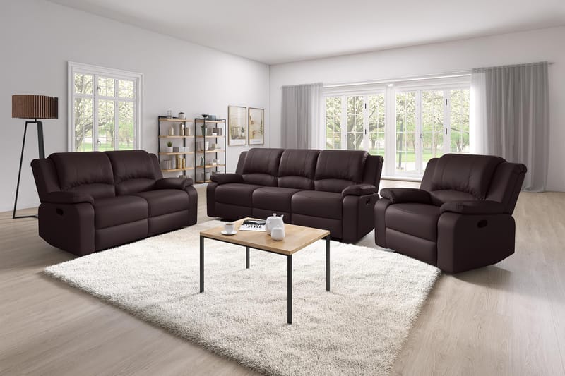 Reclinerfåtölj Navarro - Brun - Möbler - Fåtölj & stolar - Fåtölj - Biofåtölj & reclinerfåtölj