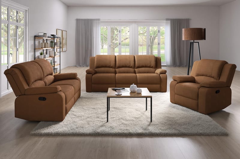 Reclinerfåtölj Navarro - Brun - Möbler - Fåtölj & stolar - Fåtölj - Biofåtölj & reclinerfåtölj