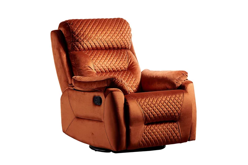 Reclinerfåtölj, Orange