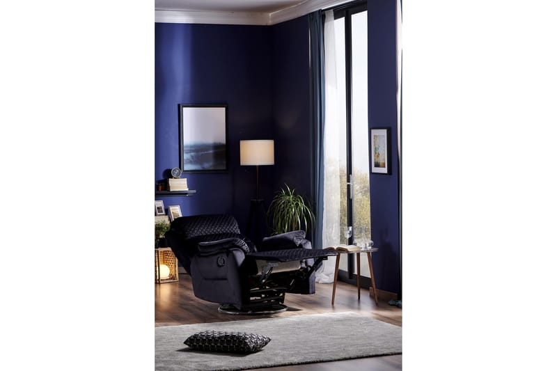 Reclinerfåtölj - Svart - Möbler - Fåtölj & stolar - Fåtölj - Biofåtölj & reclinerfåtölj