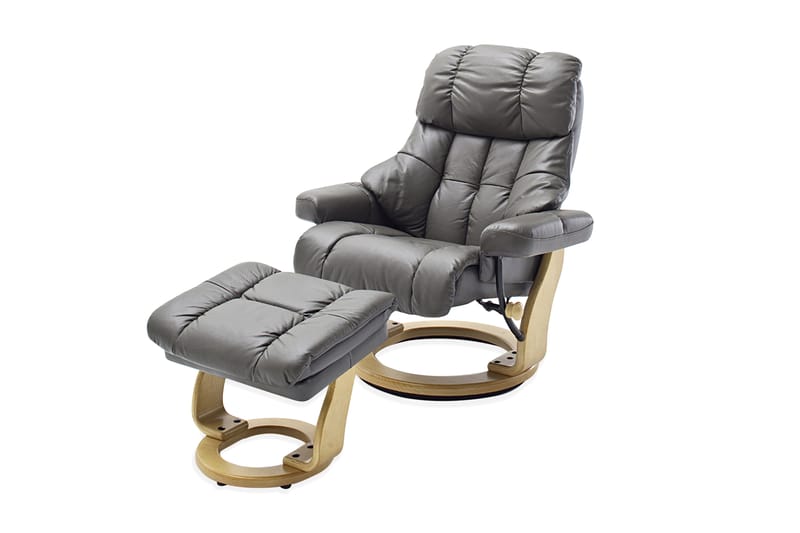 Reclinerfåtölj Pelzer - Grå - Möbler - Fåtölj & stolar - Fåtölj - Biofåtölj & reclinerfåtölj