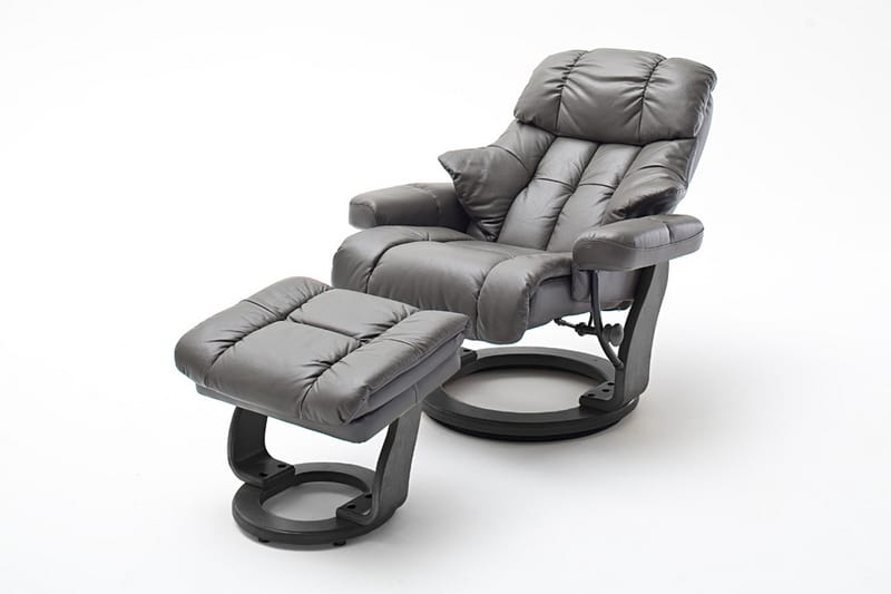 Reclinerfåtölj Pelzer - Grå - Möbler - Fåtölj & stolar - Fåtölj - Biofåtölj & reclinerfåtölj