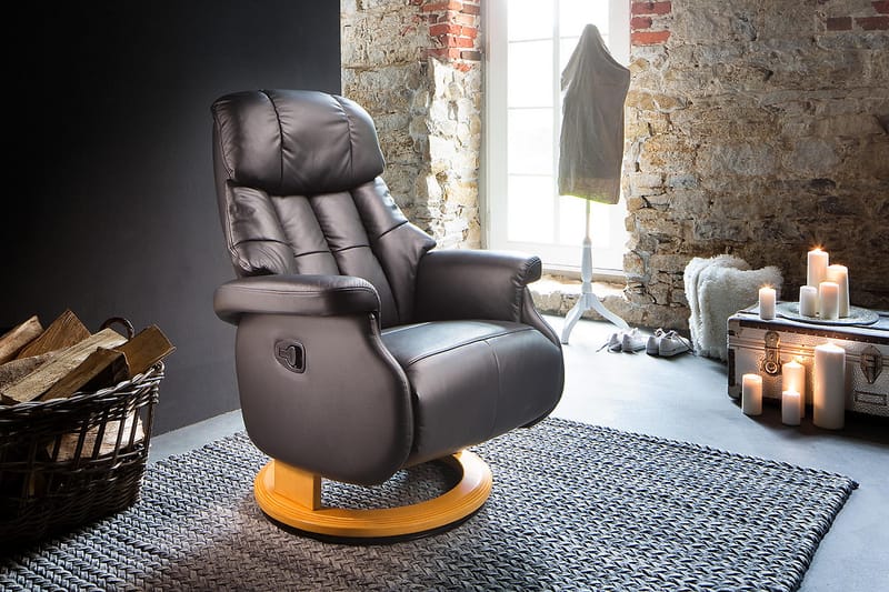 Reclinerfåtölj Pelzer - Brun - Möbler - Fåtölj & stolar - Fåtölj - Biofåtölj & reclinerfåtölj