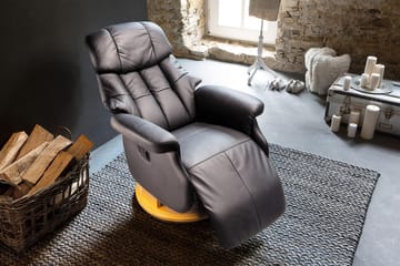 Reclinerfåtölj Pelzer - Brun - Möbler - Fåtölj & stolar - Fåtölj - Biofåtölj & reclinerfåtölj