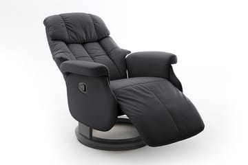 Reclinerfåtölj Pelzer - Svart - Möbler - Fåtölj & stolar - Fåtölj - Biofåtölj & reclinerfåtölj