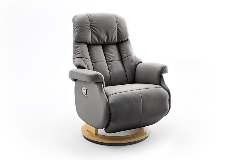 Reclinerfåtölj Pelzer - Grå - Möbler - Fåtölj & stolar - Fåtölj - Biofåtölj & reclinerfåtölj
