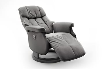 Reclinerfåtölj Pelzer - Grå - Möbler - Fåtölj & stolar - Fåtölj - Biofåtölj & reclinerfåtölj