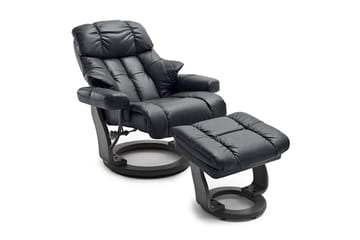 Reclinerfåtölj Pelzer - Svart - Möbler - Fåtölj & stolar - Fåtölj - Biofåtölj & reclinerfåtölj