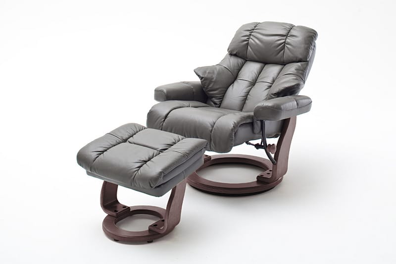 Reclinerfåtölj Pelzer - Grå - Möbler - Fåtölj & stolar - Fåtölj - Biofåtölj & reclinerfåtölj