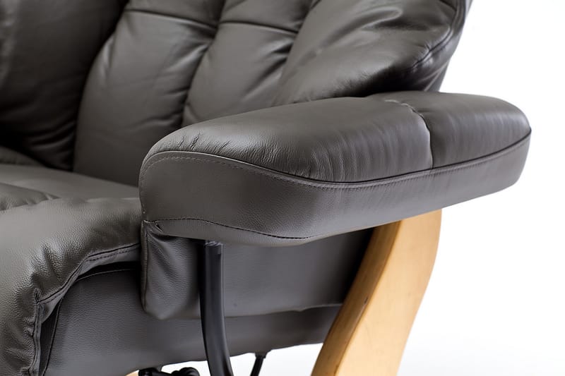 Reclinerfåtölj Pelzer - Grå - Möbler - Fåtölj & stolar - Fåtölj - Biofåtölj & reclinerfåtölj