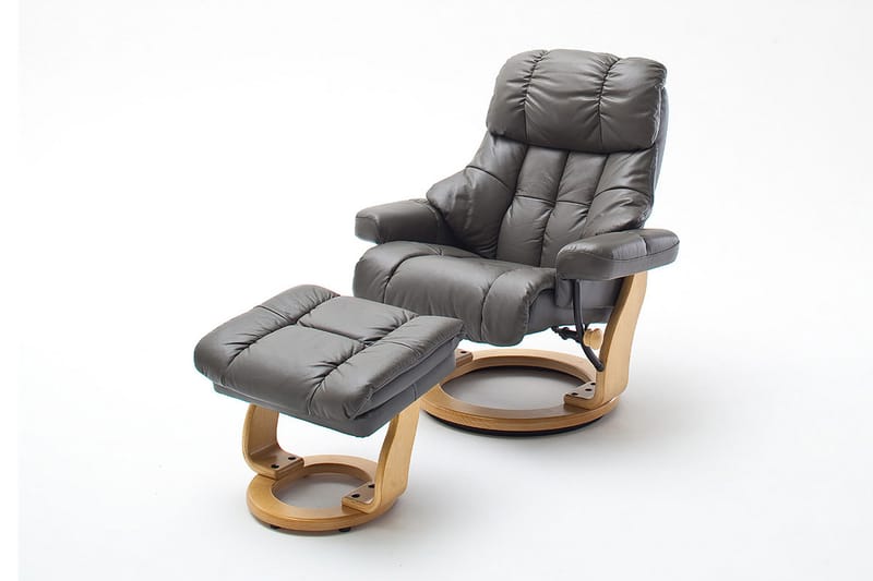 Reclinerfåtölj Pelzer - Grå - Möbler - Fåtölj & stolar - Fåtölj - Biofåtölj & reclinerfåtölj