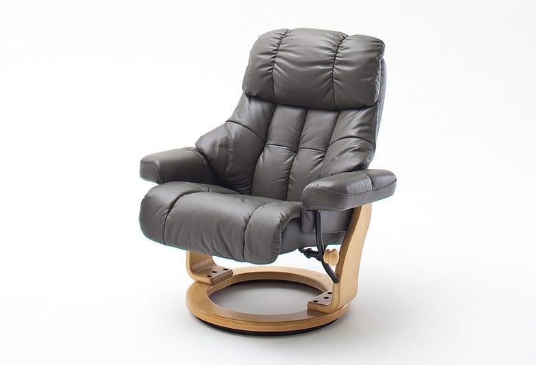 Reclinerfåtölj Pelzer - Grå - Möbler - Fåtölj & stolar - Fåtölj - Biofåtölj & reclinerfåtölj