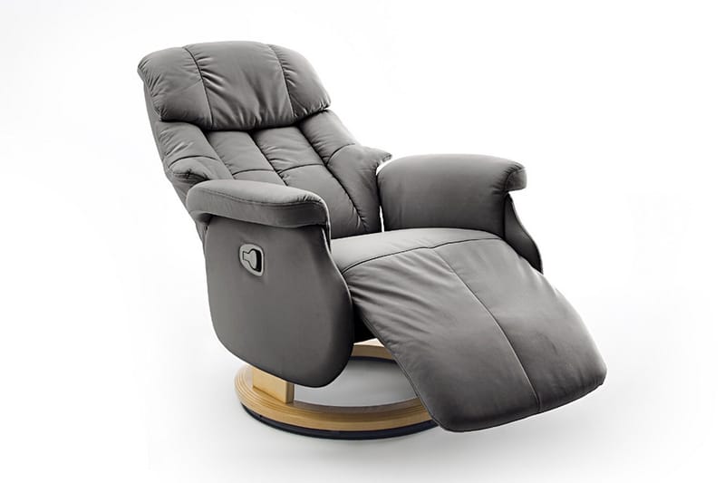 Reclinerfåtölj Pelzer - Grå - Möbler - Fåtölj & stolar - Fåtölj - Biofåtölj & reclinerfåtölj