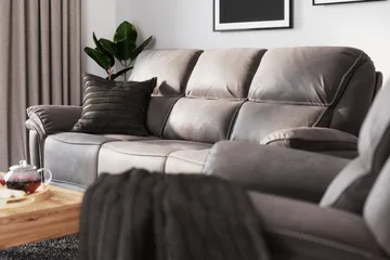 Saranda Fåtölj - Grå - Möbler - Fåtölj & stolar - Fåtölj - Biofåtölj & reclinerf åtölj