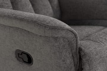 Umeå Fåtölj Snurr & Gung - Tyg Grå - Möbler - Fåtölj & stolar - Fåtölj - Biofåtölj & reclinerfåtölj