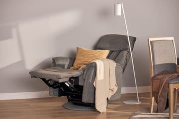 Umeå Fåtölj Snurr & Gung - Tyg Grå - Möbler - Fåtölj & stolar - Fåtölj - Biofåtölj & reclinerfåtölj