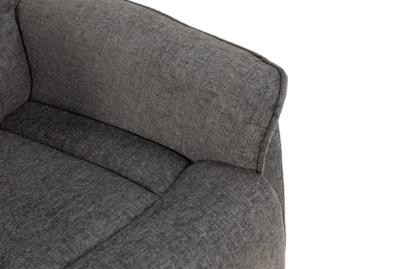 Umeå Fåtölj Snurr & Gung - Tyg Grå - Möbler - Fåtölj & stolar - Fåtölj - Biofåtölj & reclinerfåtölj