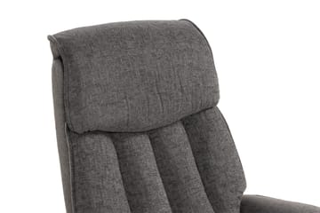 Umeå Fåtölj Snurr & Gung - Tyg Grå - Möbler - Fåtölj & stolar - Fåtölj - Biofåtölj & reclinerfåtölj