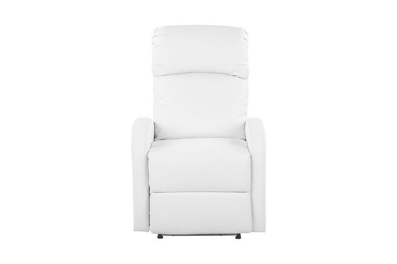 Virrat Fåtölj LED-belysning + USB-port - Vit - Möbler - Fåtölj & stolar - Fåtölj - Biofåtölj & reclinerfåtölj