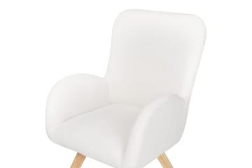 Fåtölj Bjarn - Vit - Möbler - Fåtölj & stolar - Fåtölj