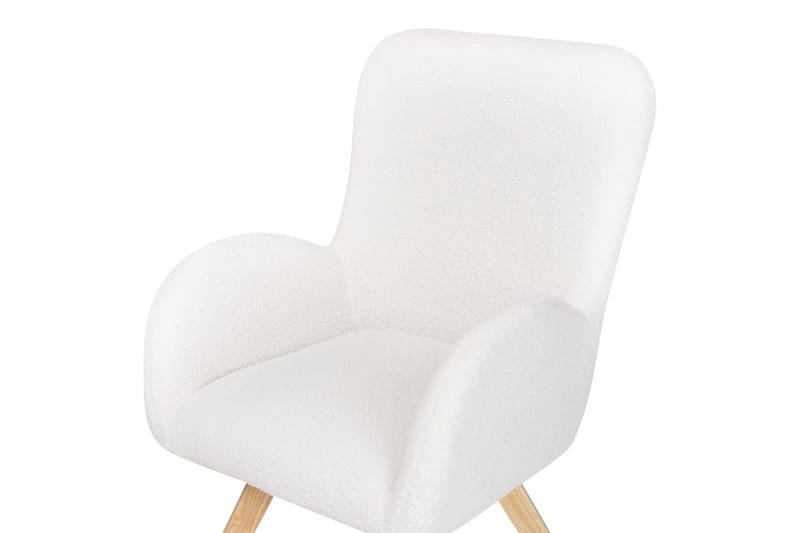 Fåtölj Bjarn - Vit - Möbler - Fåtölj & stolar - Fåtölj