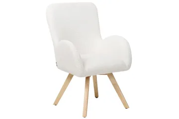 Fåtölj Bjarn - Vit - Möbler - Fåtölj & stolar - Fåtölj