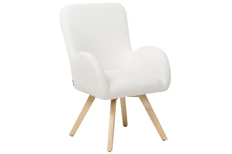 Fåtölj Bjarn - Vit - Möbler - Fåtölj & stolar - Fåtölj