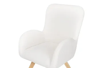 Fåtölj Bjarn - Vit - Möbler - Fåtölj & stolar - Fåtölj