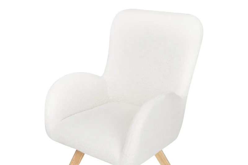 Fåtölj Bjarn - Vit - Möbler - Fåtölj & stolar - Fåtölj
