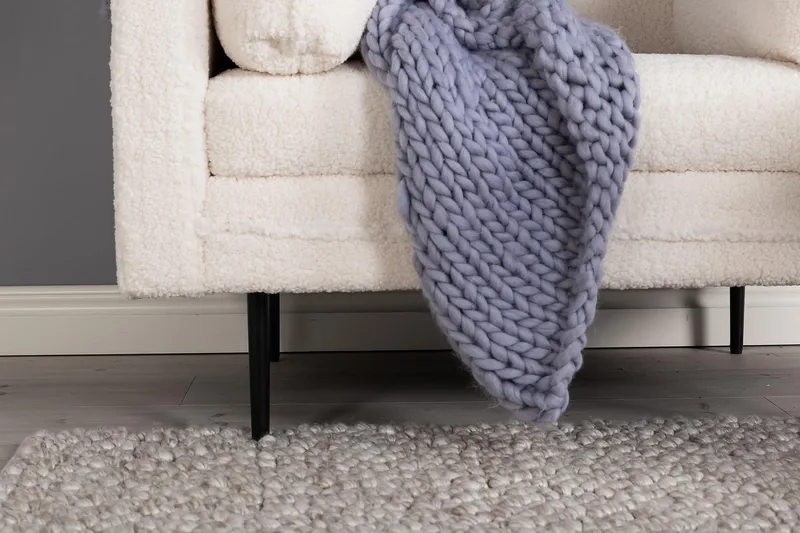 Boom Teddy Fåtölj - Vit/Teddy - Möbler - Fåtölj & stolar - Fåtölj