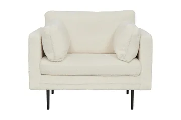 Boom Teddy Fåtölj - Vit/Teddy - Möbler - Fåtölj & stolar - Fåtölj