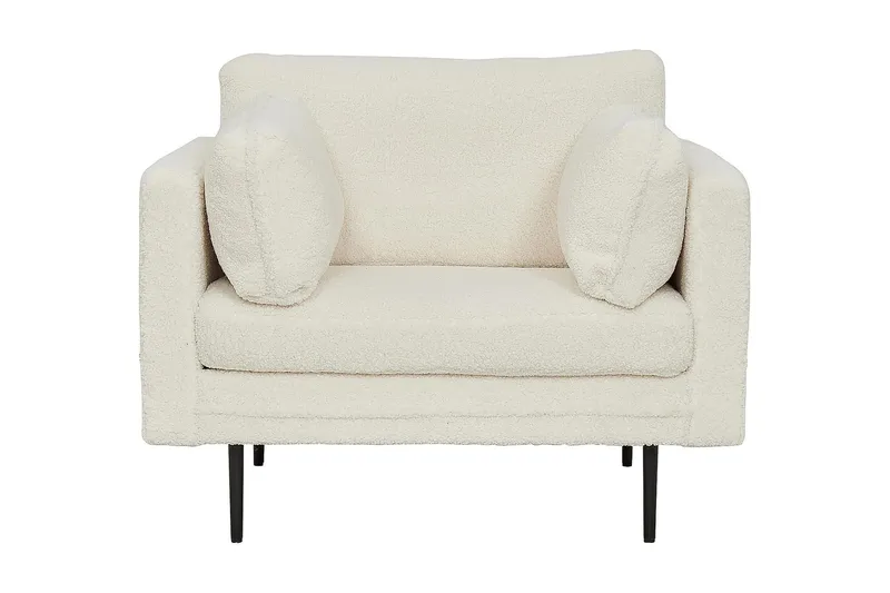 Boom Teddy Fåtölj - Vit/Teddy - Möbler - Fåtölj & stolar - Fåtölj